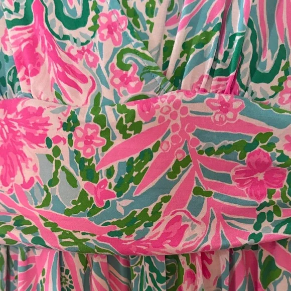 Lilly Pulitzer V-Neck Dress/Romper - Picture 2 of 5